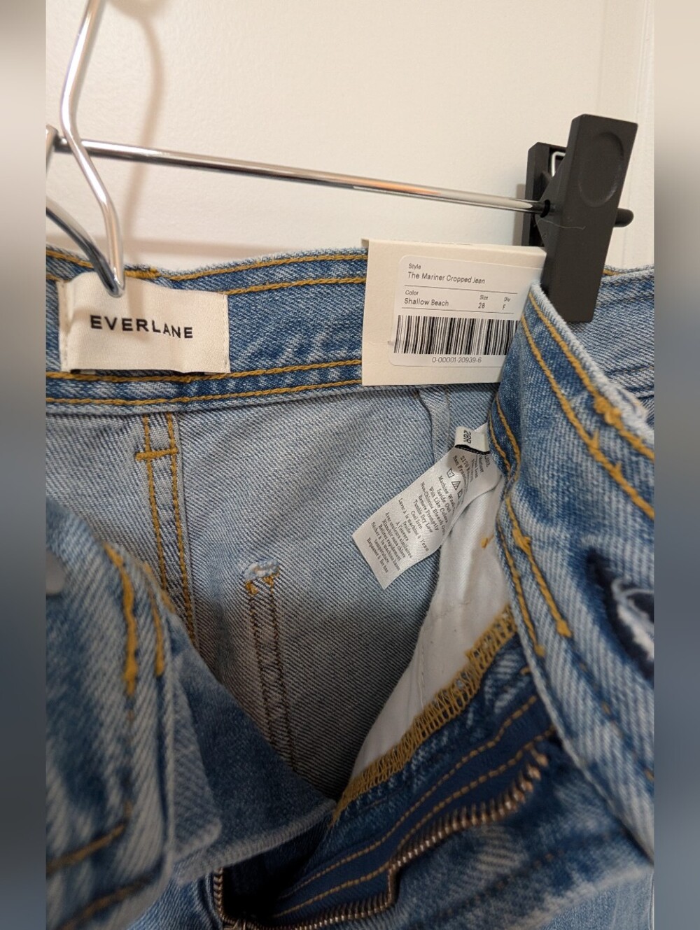 Everlane The Mariner Cropped Jean - Picture 5 of 12